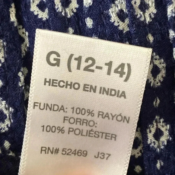 💥Time and True Women's Dress Navy L - Picture 8 of 9